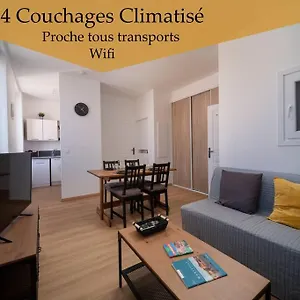 *appartement Climatise Equipe 4 Couchages* Appartement